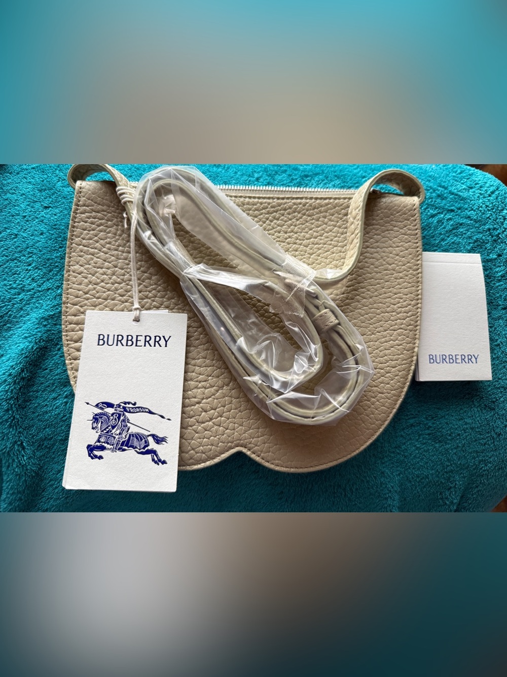 Burberry Mini Chess Pouch Bag NWT